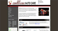 Desktop Screenshot of mymechanicsd.com
